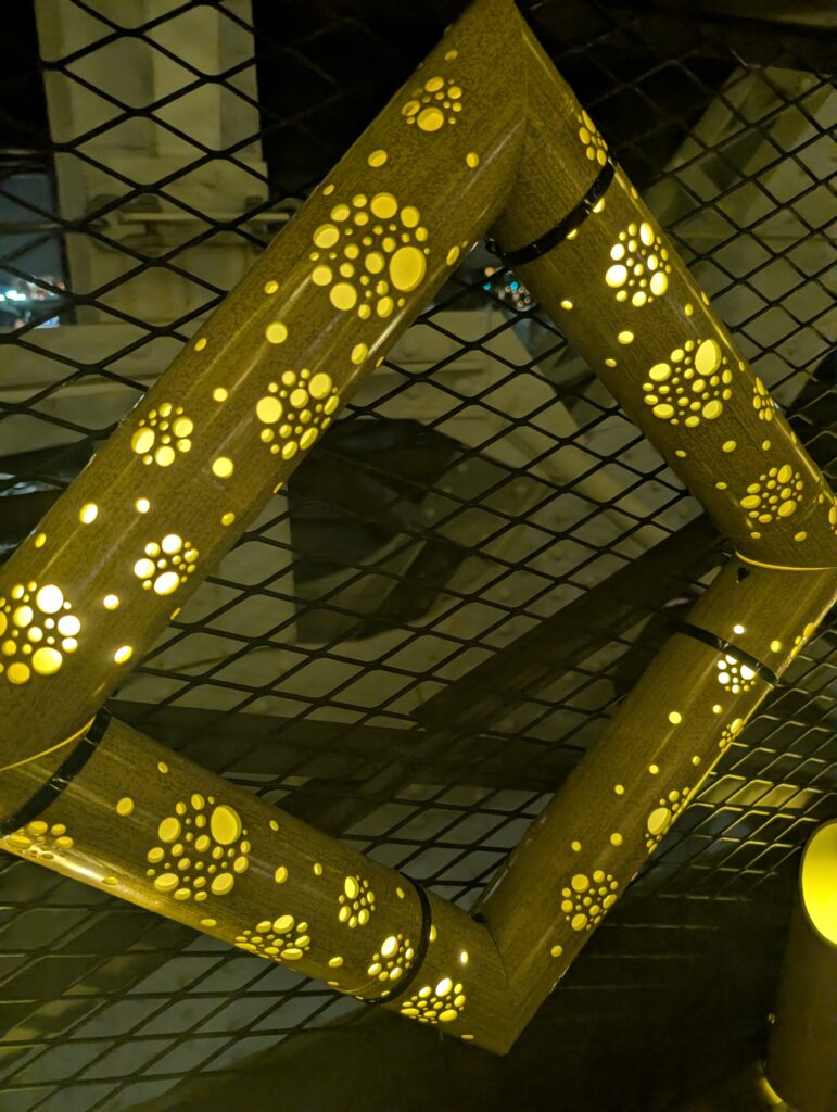 ひし形のたけあかり